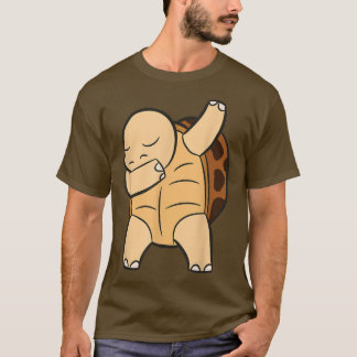 Camiseta Tortoise Dabbing Cute Sulcata Tortoise