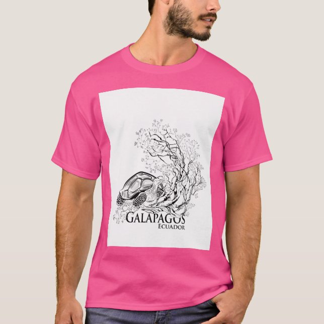 Camiseta Tortoise Gigante Galápagos (Frente)