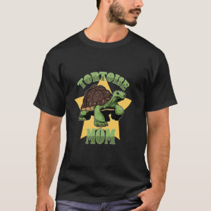 Camiseta Tortoise Mamãe Vintage Tortoises Réptil Turtl