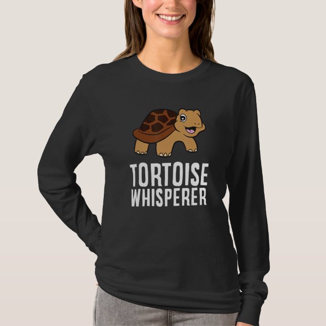 Camiseta Tortoise Whisperer Funny Tortoise Lover 1 (Frente)