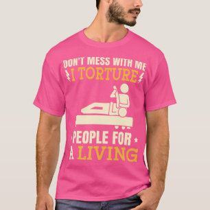 Camiseta Torturo Pessoas Por Uma Tera Física Engraçada