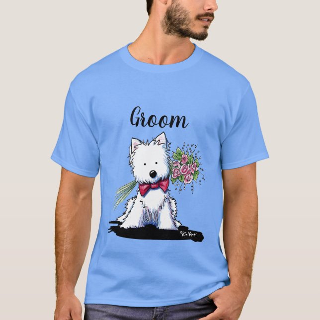 Camiseta Tosa KiniArt Westie (Frente)