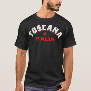 Camiseta Toscana Itália Toscana Italia Gift Souvenir Vintag