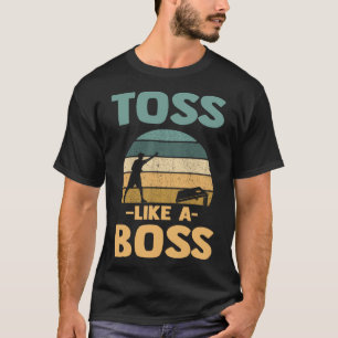 Camiseta Toss Como Um Chefe Bag Bag Lawn Jogo Tosse Puxar