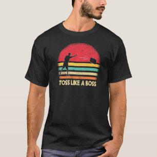 Camiseta Tosse Como Um Chefe Da Equipe Cornhole Bean Bag Co