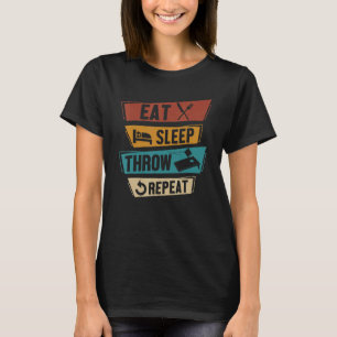 Camiseta Tosse Repetitiva Do Jogador Cornhole