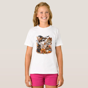 Camiseta Tot Fantasma com Vibrações Assustadoras de Hallowe