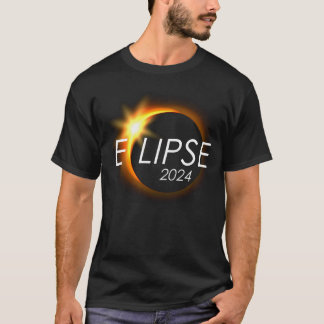 Camiseta Total América 04 08 24 Eclipse Solar Total 2024