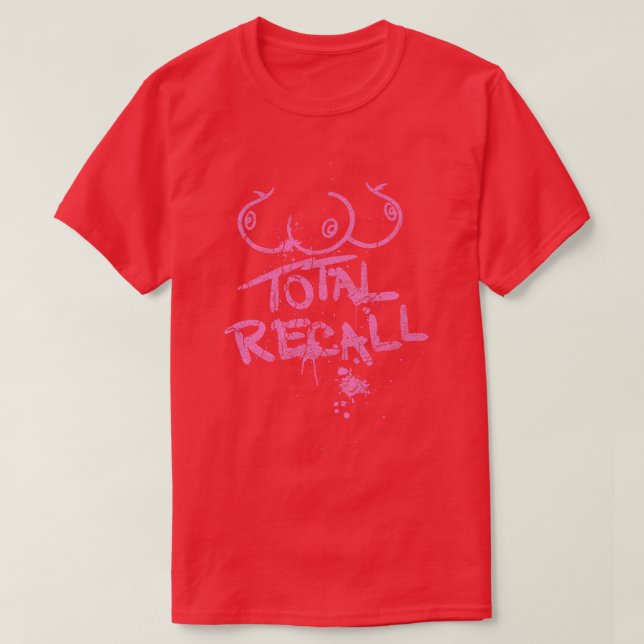 Camiseta Total de Grafites de Recall (Frente do Design)