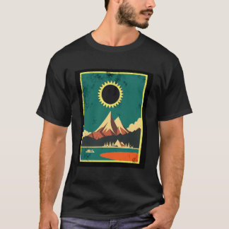 Camiseta Total Eclipse Solar 2024 Astronomia Total abril