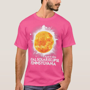 Camiseta Total Eclipse Solar Total 2024 da Pensilvânia Ame