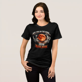 Camiseta Total Lunar Eclipse “Blood Moon” T‑Shirt