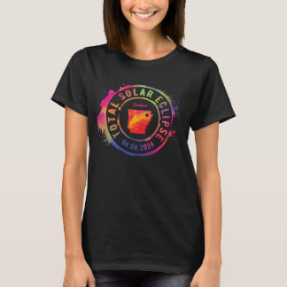 Camiseta Total Solar Eclipse 2024 EUA Arkansas Jonesboro to