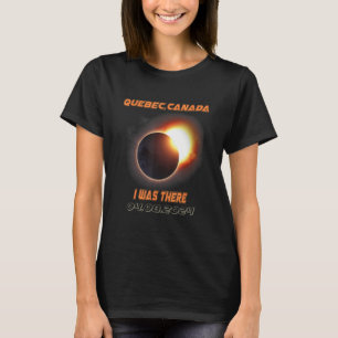 Camiseta Total Solar Eclipse 2024 Quebec Canadá 1