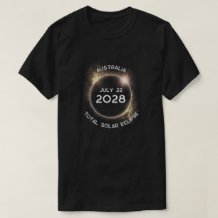 Camiseta Total Solar Eclipse 2028 Austrália