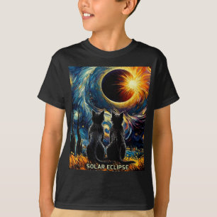 Camiseta Total Solar Eclipse 8 de abril de 2024 Van Gogh Ca