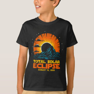 Camiseta Total Solar Eclipse August 12 2026 Artwork