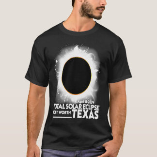 Camiseta Total Solar Eclipse Fort Worth TEXAS April 8 2024 