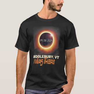Camiseta Total Solar Eclipse Middlebury Vermont VT