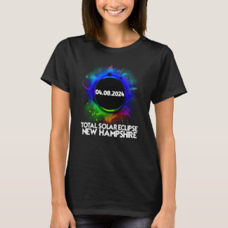 Camiseta Total Solar Eclipse New Hampshire 2024 Totality Co