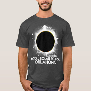 Camiseta Total Solar Eclipse Oklahoma 2024 Totality America