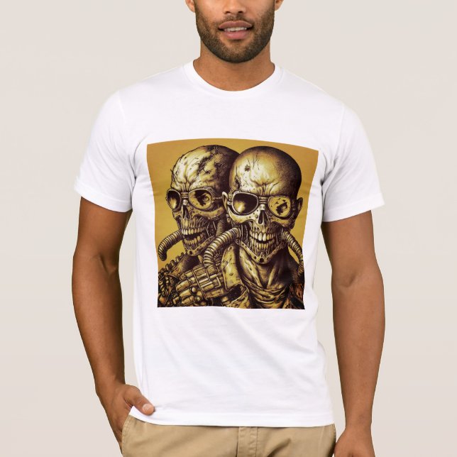 Camiseta Totalidade do crânio (Frente)