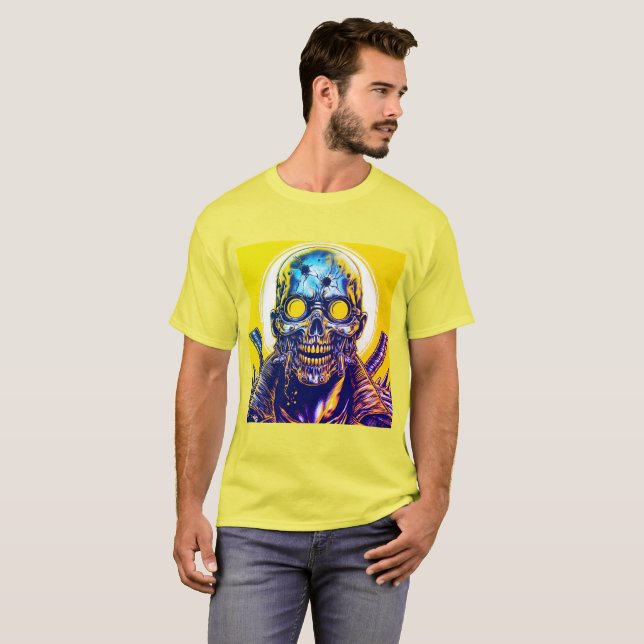 Camiseta Totalidade do crânio (Frente Completa)