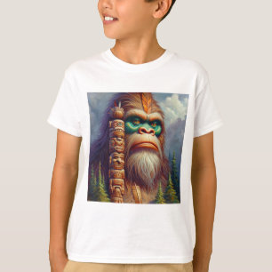 Camiseta Totalidade Nativa Americana de Pé Grande