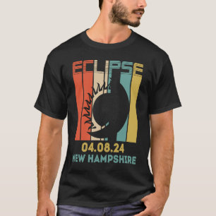 Camiseta Totality Solar Eclipse Fases 8 de abril de 2024 Ne