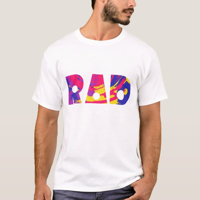 Camiseta Totalmente 80s rad (Frente)