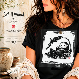 Camiseta TOTALMENTE CONTENTE • StillWood • Lontra Marinha