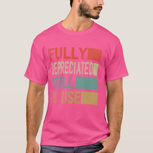 Camiseta Totalmente Depreciado Ainda em Uso para Relatório  (Frente)