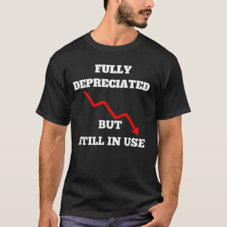 Camiseta Totalmente depreciado, mas ainda em uso