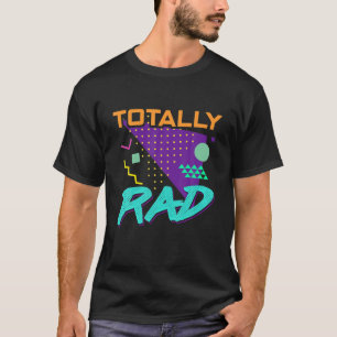 Camiseta Totalmente do Rad 1980S - Festa Vintage Oitenta Fi