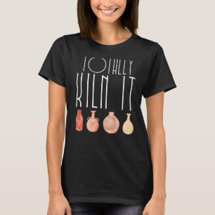 Camiseta Totalmente Kilnado Artista Cerâmico De Bateria Par