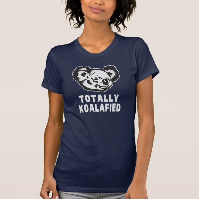 Camiseta Totalmente Koala de Koalafied (Frente)