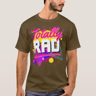 Camiseta Totalmente Rad 80s Formas Estilo Geométrico Vin In