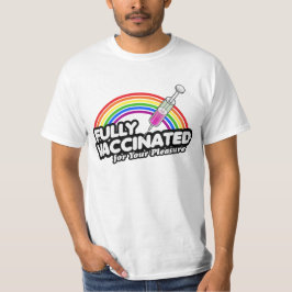 CAMISETA TOTALMENTE VACINADO PELO SEU PRAZER