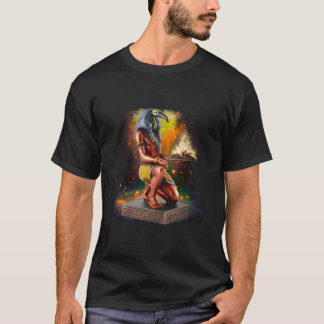 Camiseta Tote O Deus Egípcio Do Conhecimento