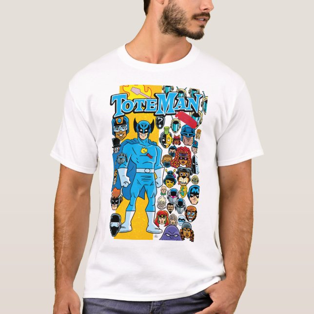 Camiseta ToteMan Cast (Frente)