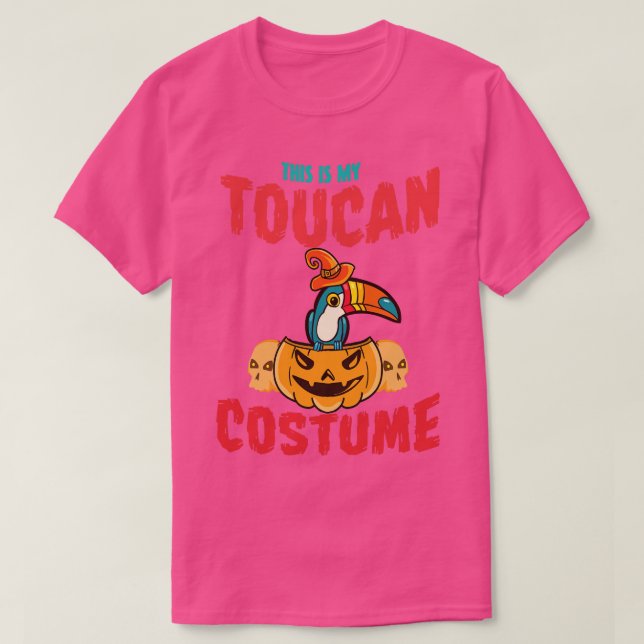 CAMISETA TOUCAN BIRD HALLOWEUS COSTUME (Frente do Design)