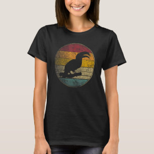 Camiseta Toucan Bird Tropical Beach Gif Retro Style
