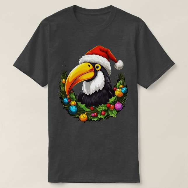 Camiseta Toucan Christmas (Frente do Design)