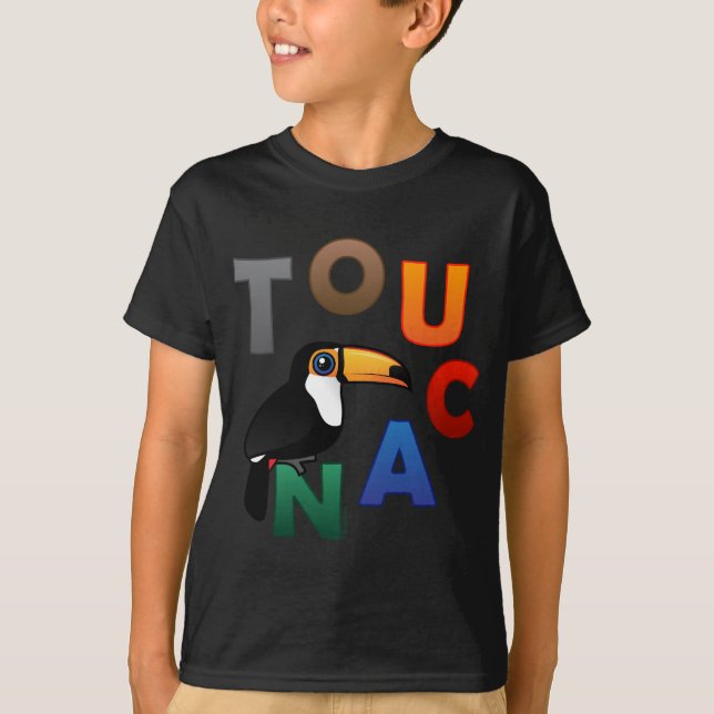 Camiseta Toucan colorido (Frente)