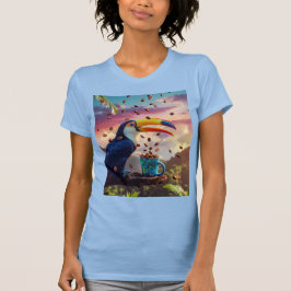 CAMISETA TOUCAN DA FLORESTA TROPICAL