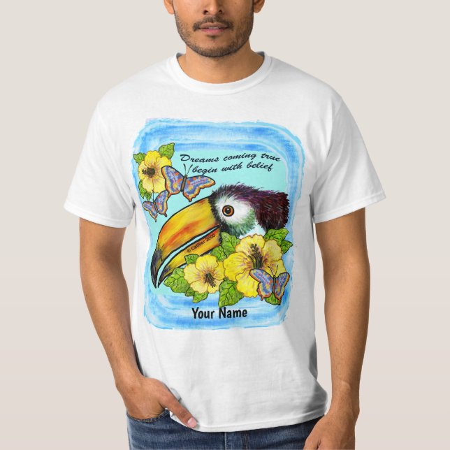 Camiseta Toucan de Hibiscus (Frente)