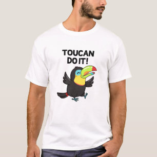 Camiseta Toucan Faz Isso Engraçado Pássaro Positivo