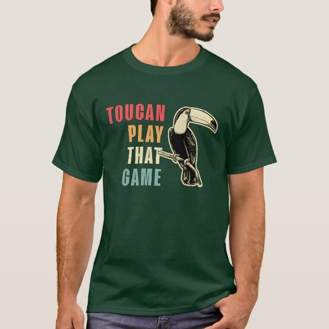 Camiseta Toucan Playhat Game Bird Watcher Fome Retrooucans (Frente)
