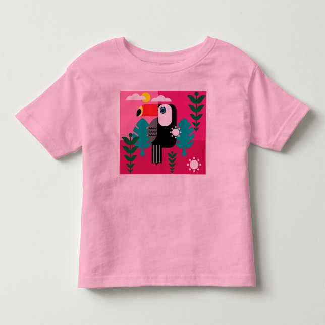 Camiseta Toucan Tropical Bird (Frente)