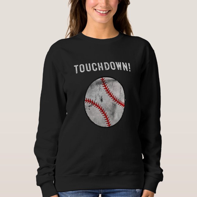 Camiseta Touchdown Baseball   Baseball Football (Frente)